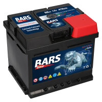 Bars Silver 12V 50Ah 470A/EN Autobatterie