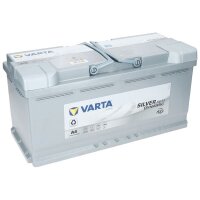 Varta A4 (H15) | 12V 105Ah Silver Dynamic AGM Autobatterie